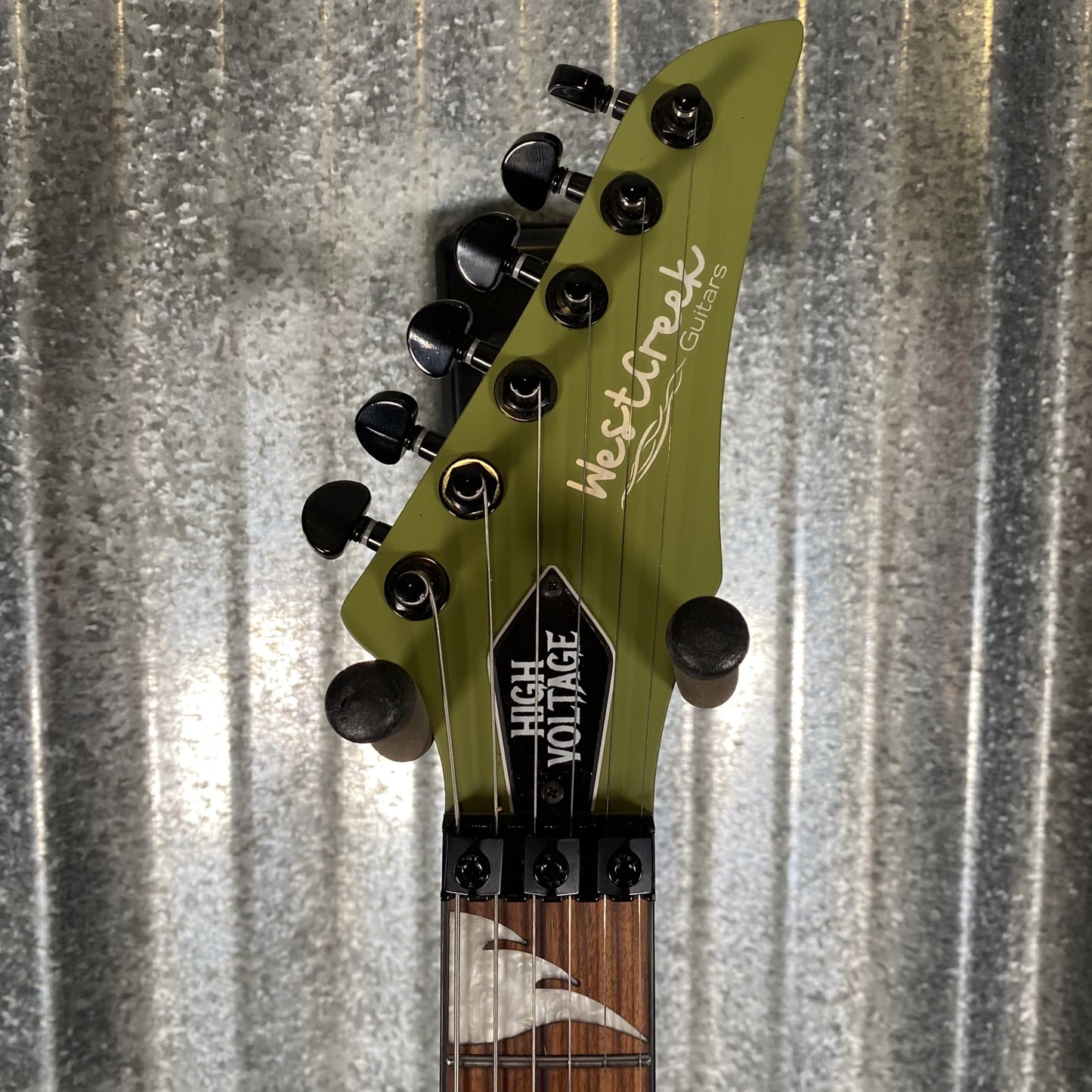 Westcreek Guitars High Voltage FR Floyd Rose Green #0054 Used