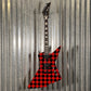 Westcreek Guitars Revenge Explorer Style Red Checker #0019 Used