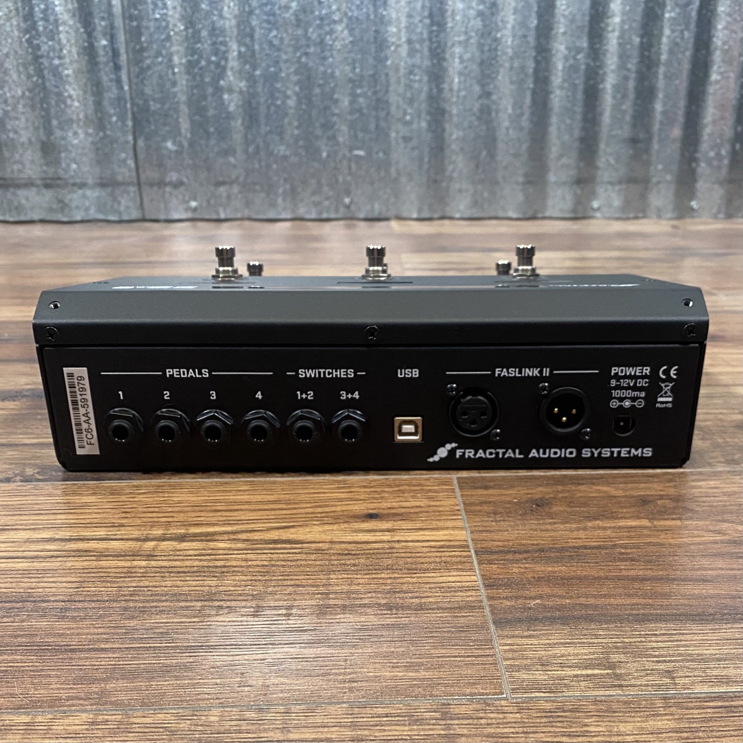 Fractal Audio FC-6 Foot Switch Controller Used