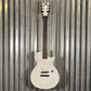 ESP LTD EC Arctic Metal Snow White Satin Guitar ECARMSWS #0073 Used