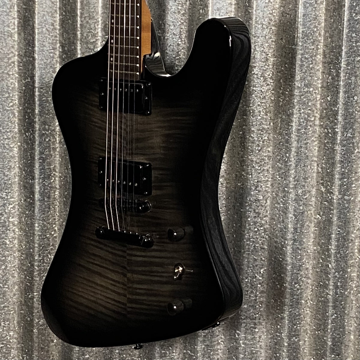 ESP LTD Phoenix PHX-200DX Black Burst Guitar #1455 Used