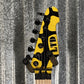 ESP LTD GL-200MT George Lynch Yellow Tiger Stripe Guitar #1496 Used
