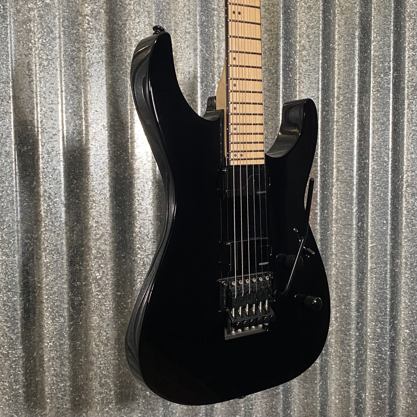 ESP LTD M-1000 Maple Black Guitar & Case #3176 Used