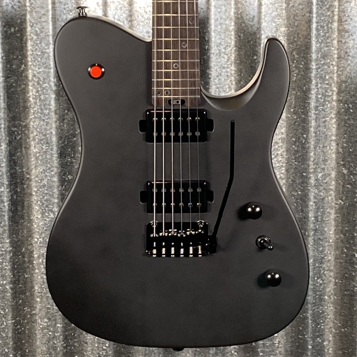 Westcreek Guitars Helyx T Style Dual Humbucker Black Guitar #0142 Used