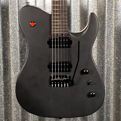 Westcreek Guitars Helyx T Style Dual Humbucker Black Guitar #0142 Used