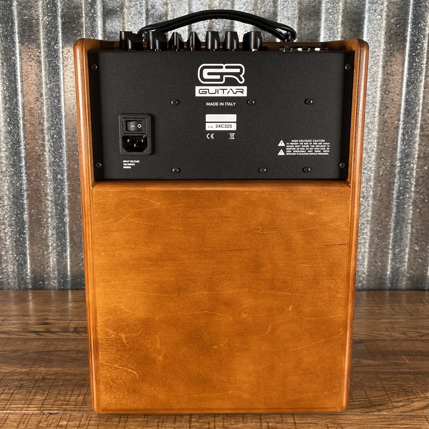 GR Guitar WD Acoustic 8 140 Watt 4 Channel 8" with Effects Acoustic Wood Amplifier Combo Blem #2