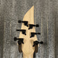 Musily MSM6 Heavy Metal Hard Tail Ash Transparent Lava Red Guitar #0001