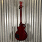 Westcreek Guitars Underdog LP Transparent Red Guitar #0110 Used