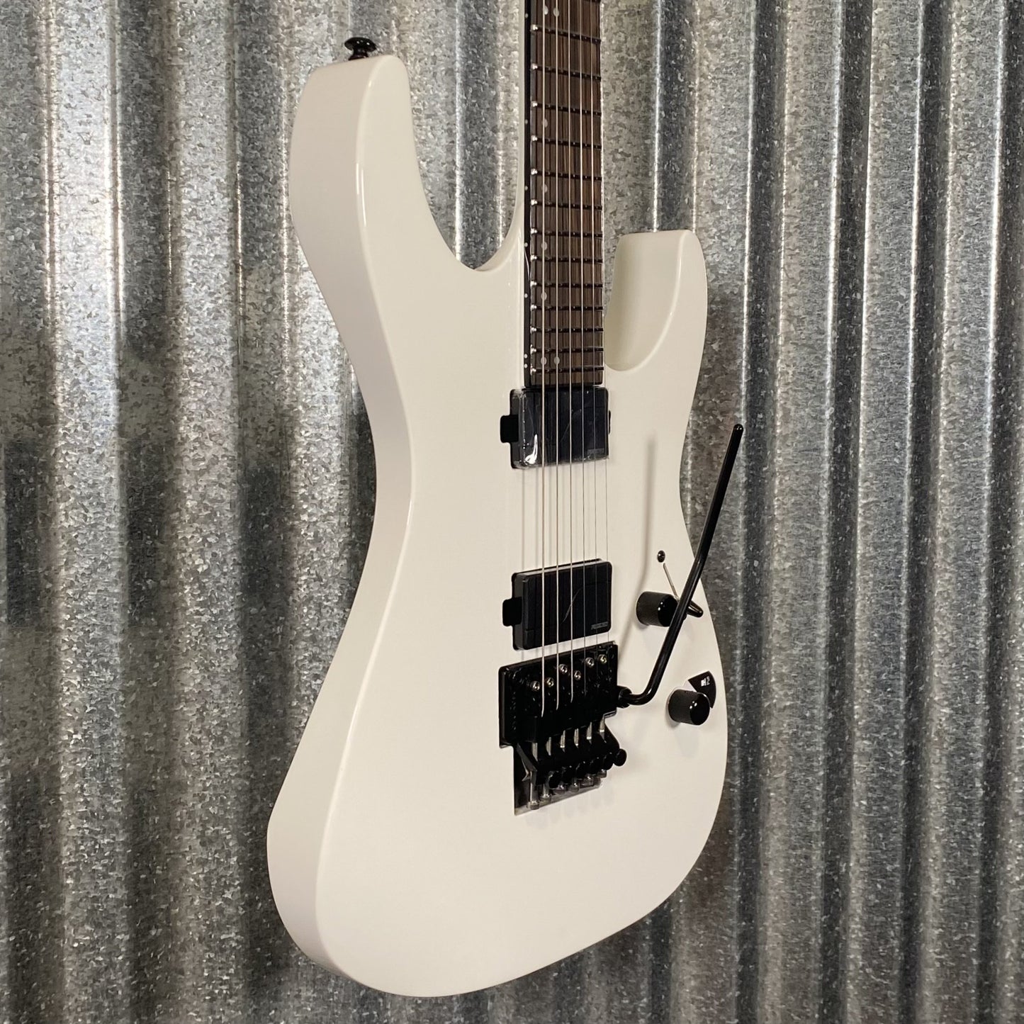 ESP LTD M-1000 Snow White Guitar & Case #0152 Used