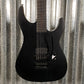 ESP LTD M-BLK Black Metal Black Satin Guitar & Case #0397 Used