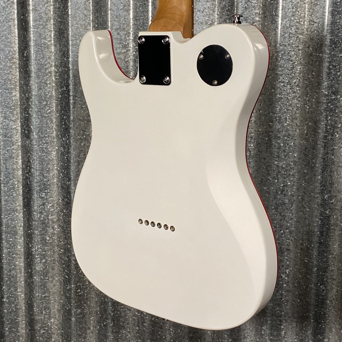 Westcreek Guitars TT-50KS T Style Dual Humbucker Guitar White #0036 Used