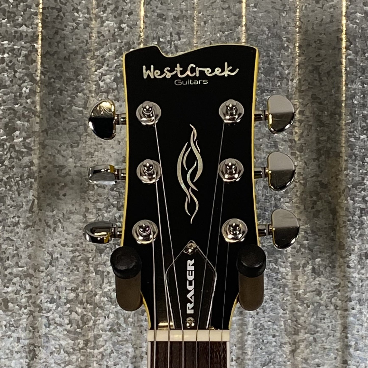 Westcreek Guitars Racer SG Offset Style Bumble-B Yellow #0024 Used