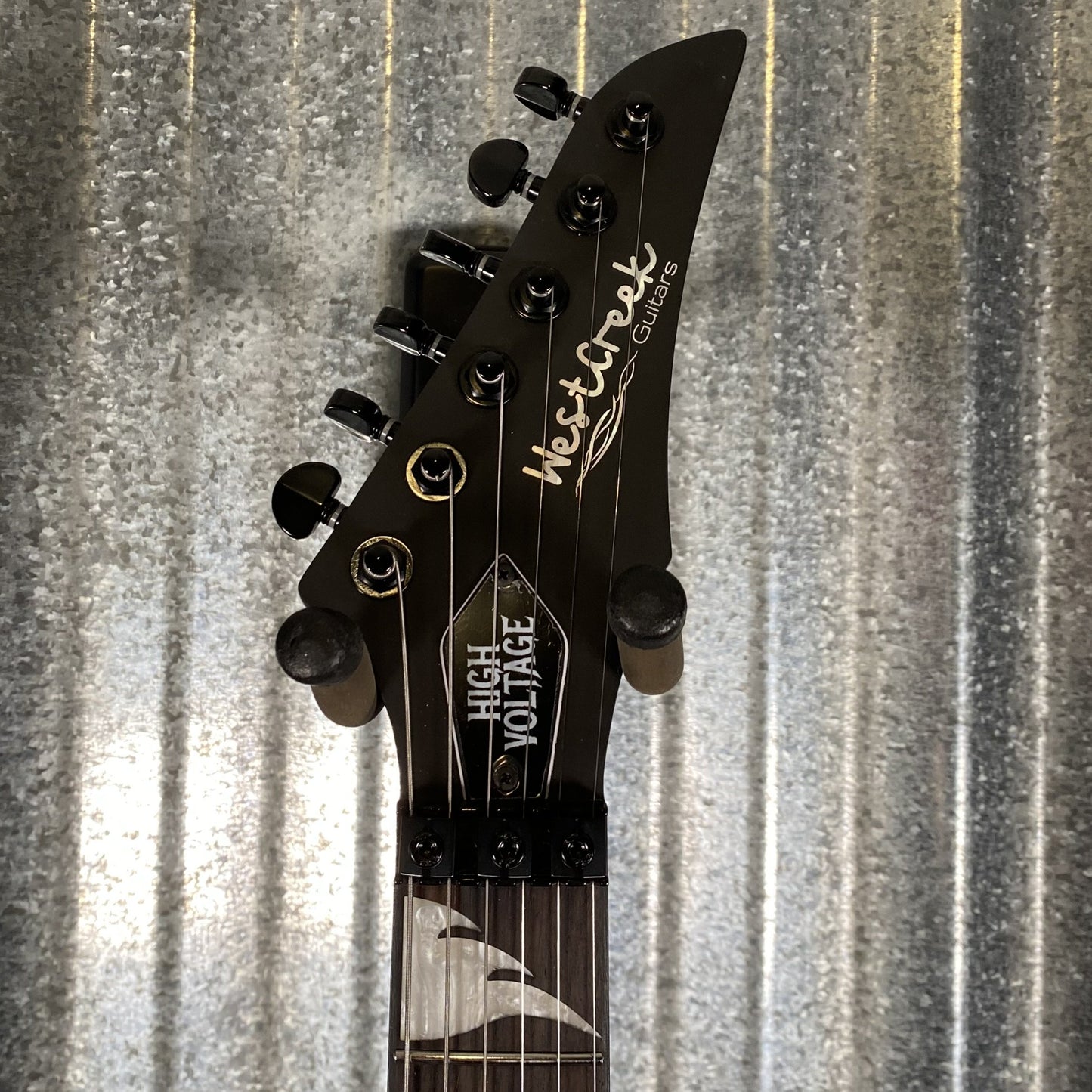 Westcreek Guitars High Voltage FR Floyd Rose Black #0017 Used