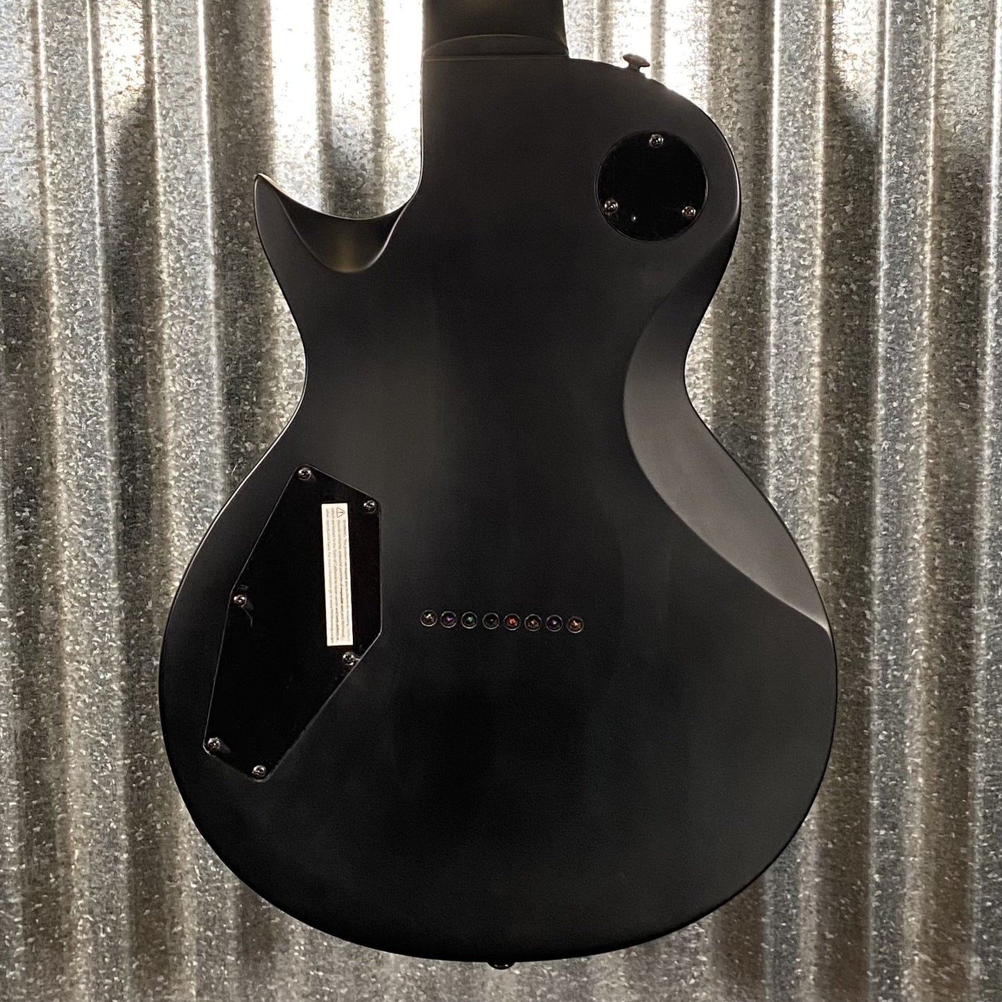 ESP LTD EC-258 8 String Black Satin Guitar EC258BLKS #1595  Used