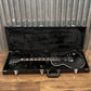ESP LTD EC-1000 ET Evertune Bold Binding Black Guitar & Case #0054 Used