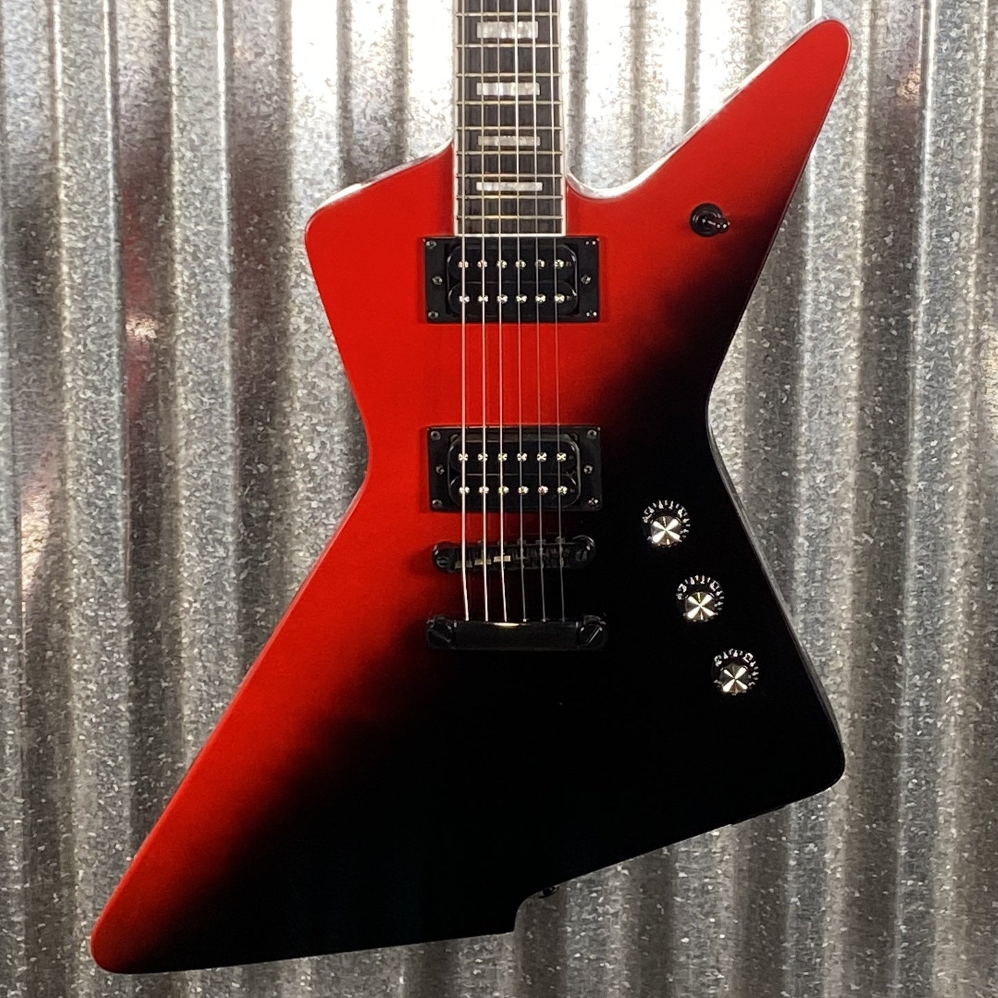 Westcreek Guitars Revenge Explorer Style Gradient Red Guitar #0013 Used
