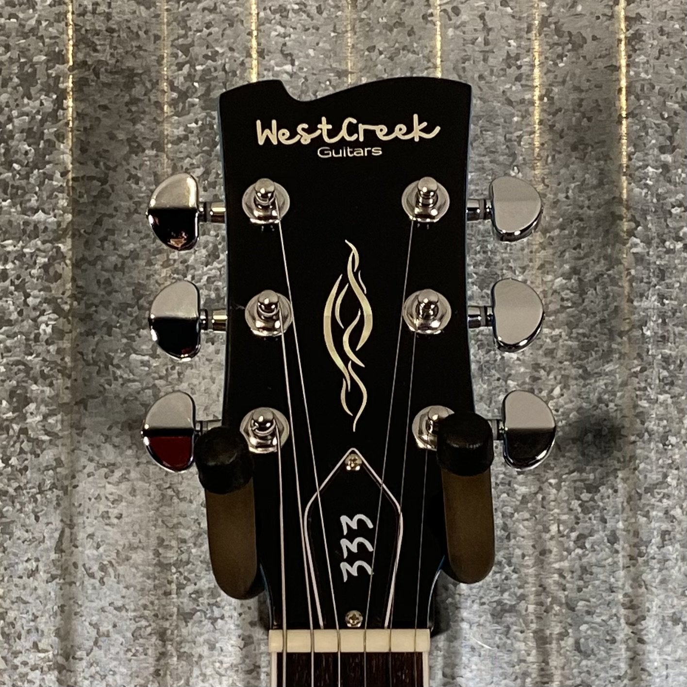 Westcreek Guitars 333 Semi Hollow Body Double Cutaway Blue #0037 Used