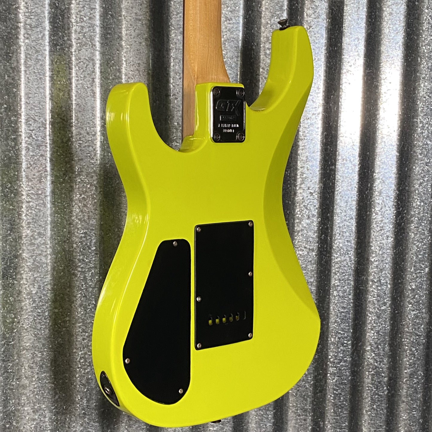 Applause GTX-23 Superstrat Neon Yellow Guitar 1980's Korea #9982 Used