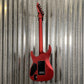 ESP LTD MH-1000 Evertune Candy Apple Red Satin Guitar #0731 Used
