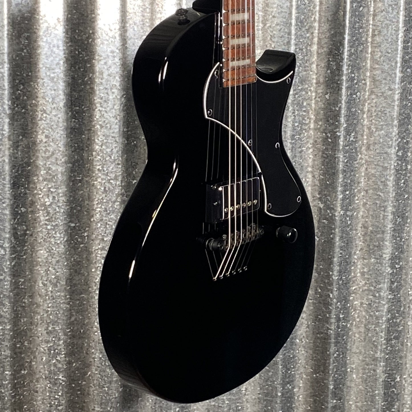 ESP LTD EC-201 Flat Top Black Guitar EC201FTBLK #0298 Used