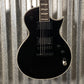 ESP LTD EC-1000S Gloss Black Fluence Guitar & Case #0581 Used