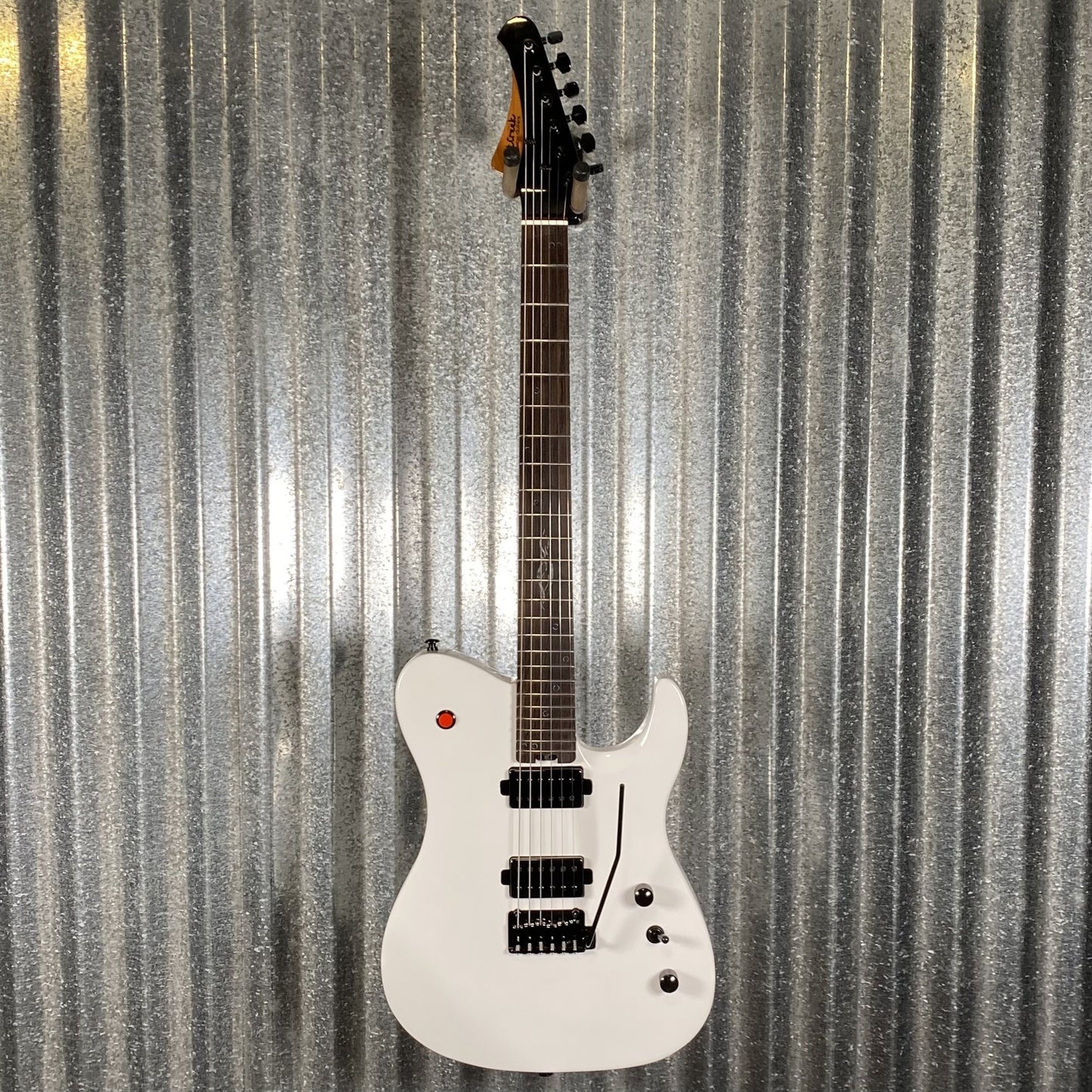 Westcreek Guitars Helyx T Style Dual Humbucker White Guitar #0169 Used