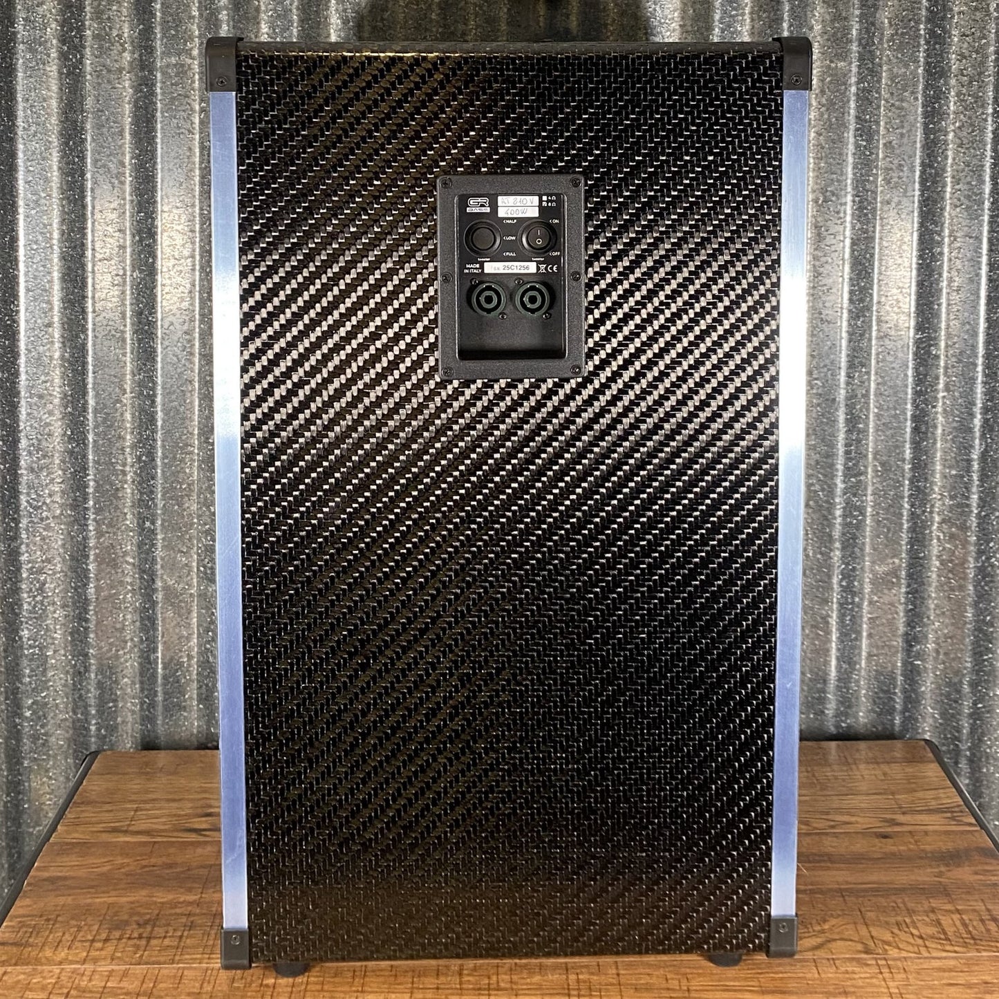 GR Bass AT 210V Carbon Fiber 400 Watt Vertical 2x10 8 Ohm Bass Speaker Cabinet