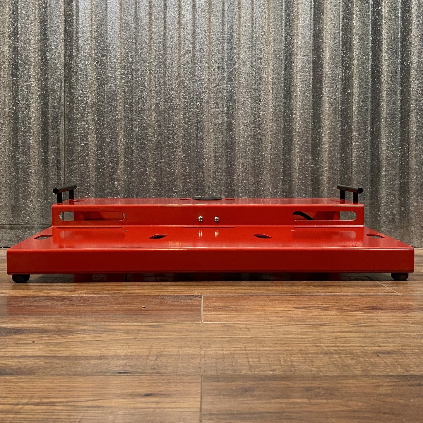 Go Pedalboards Dual Tier 24" Guitar Effect Pedalboard Red Demo