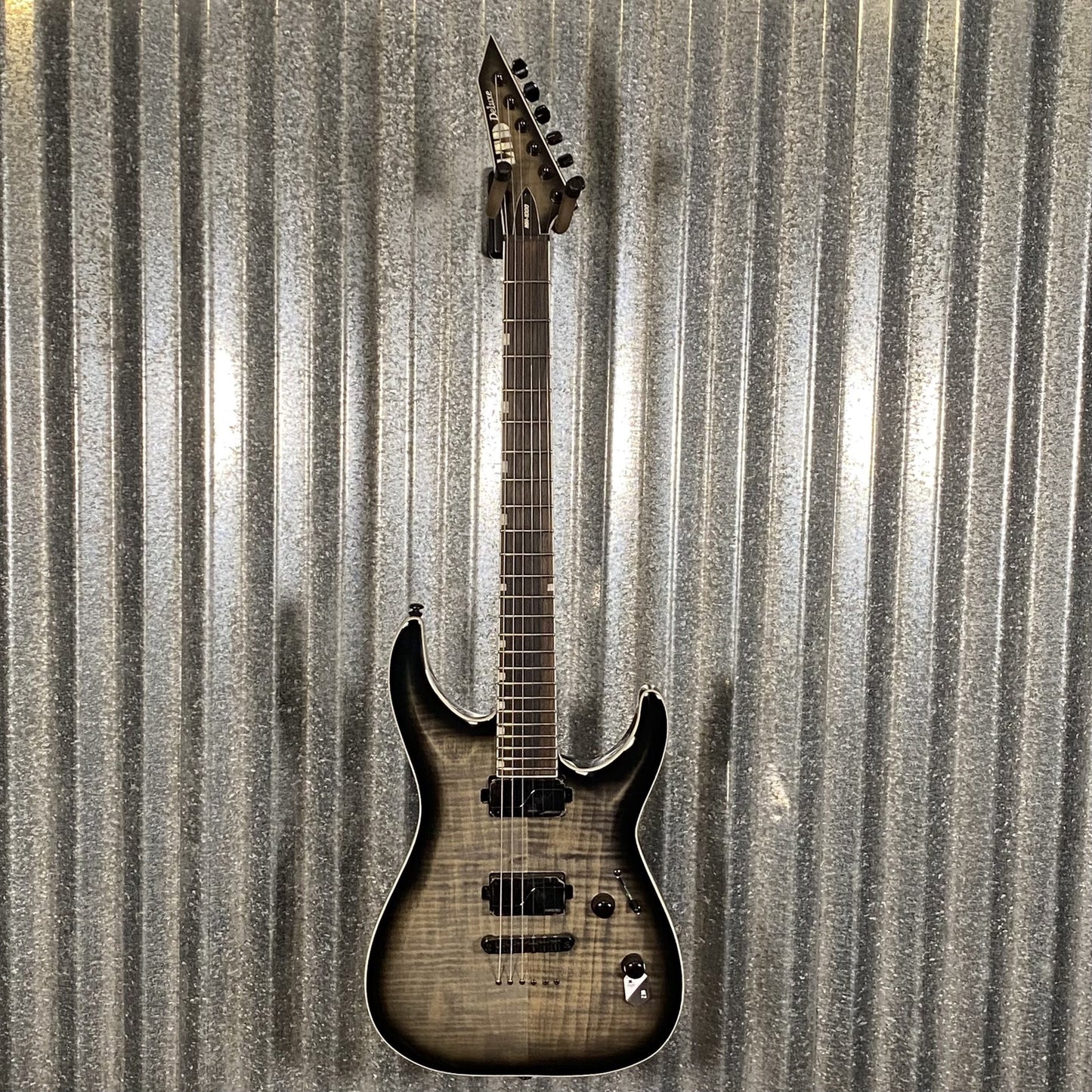 ESP LTD MH-1000NT Charcoal Burst Guitar Fluence #0549 Used