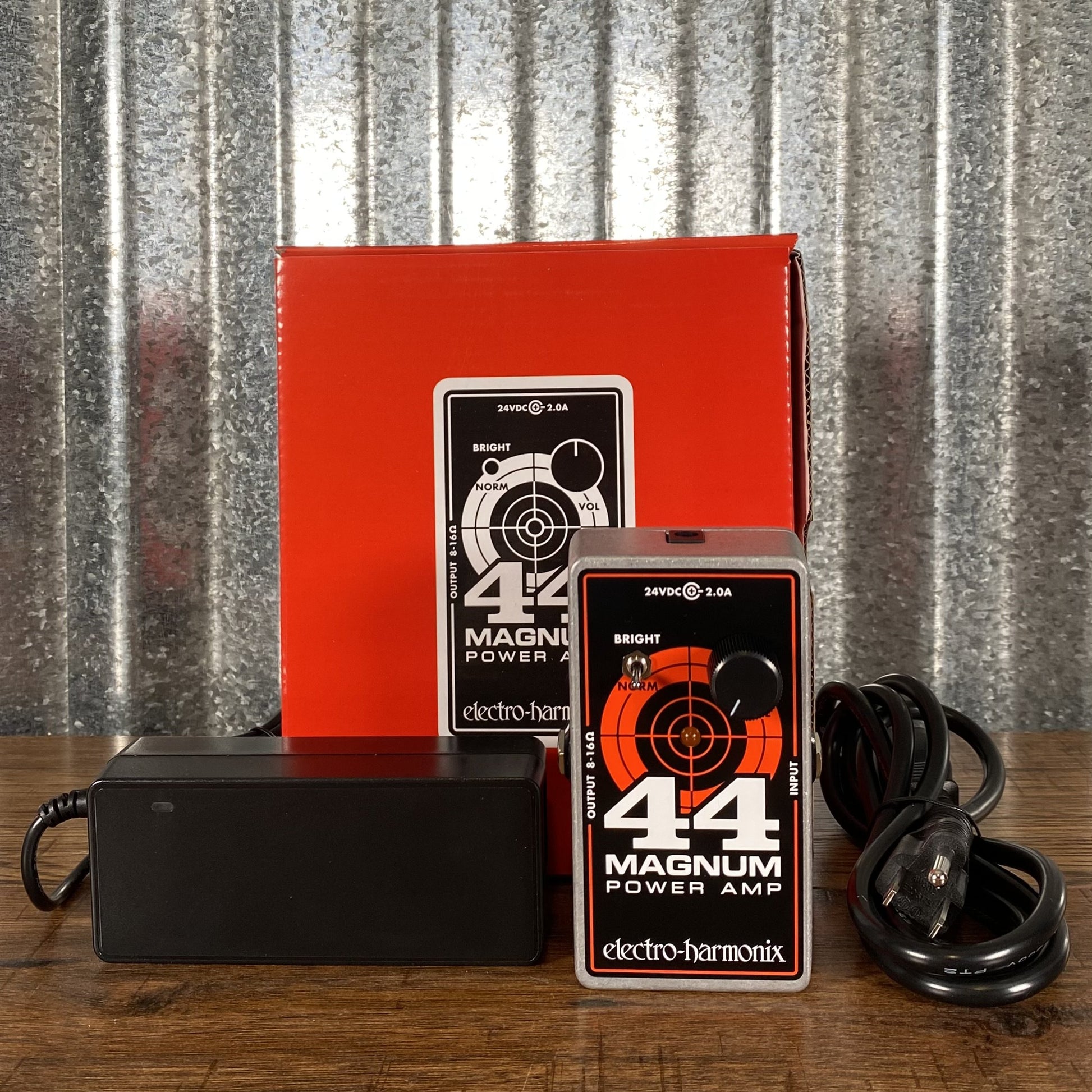 44 magnum power amp pedal Electro-Harmonix EHX 44 Magnum Power Amp Guitar Effect Pedal Amplifier