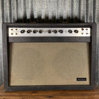 Airline 62-9015A 20 Watt 2x12" Two Channel All Tube Guitar Amplifier Combo 1960's Used