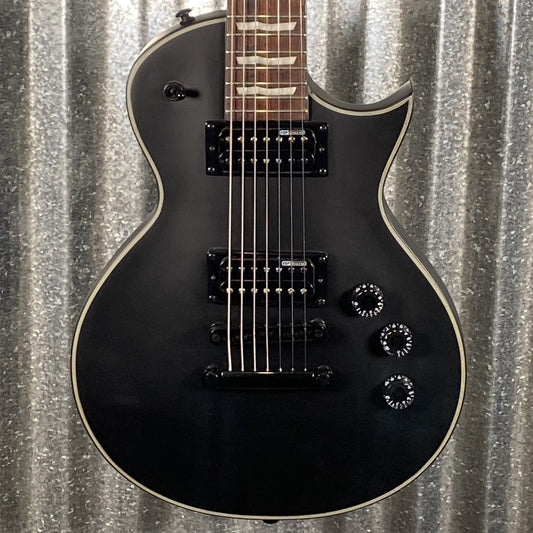 ESP LTD EC-257 7 String Black Satin Guitar EC257BLKS #1494 Used
