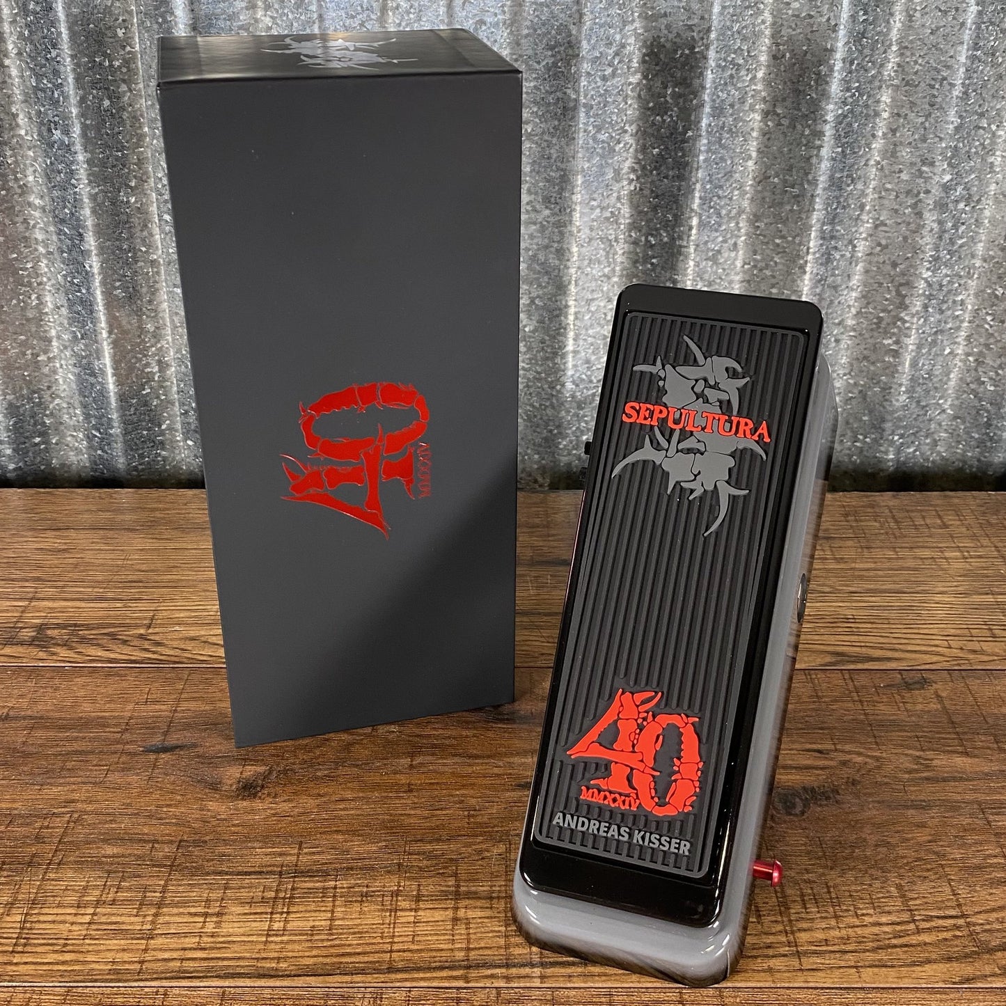 Dunlop AK95MMXXIV 40th Anniversary Sepultura Andrea Kisser Wah Guitar Effect Pedal