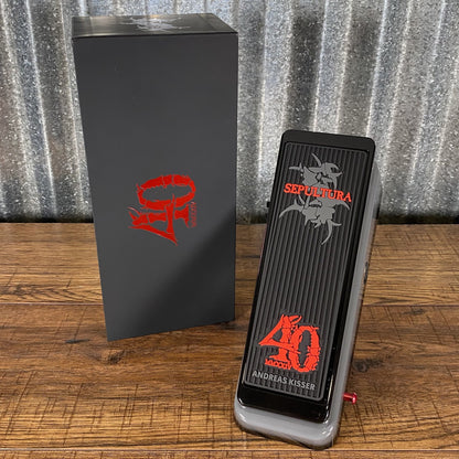 Dunlop AK95MMXXIV 40th Anniversary Sepultura Andrea Kisser Wah Guitar Effect Pedal