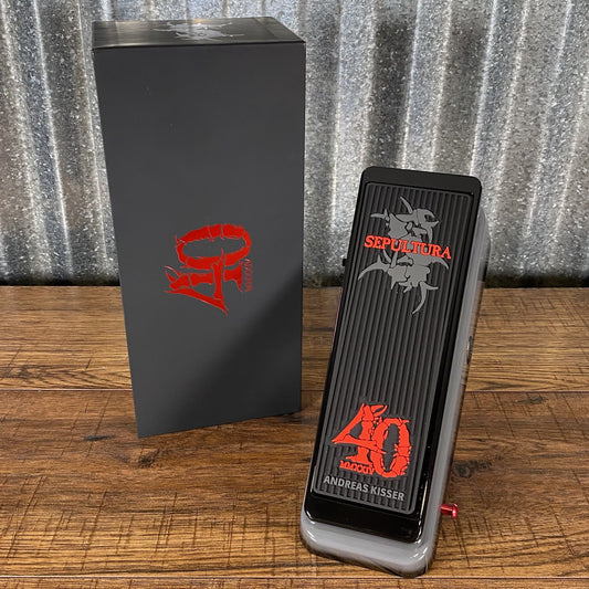 Dunlop AK95MMXXIV 40th Anniversary Sepultura Andrea Kisser Wah Guitar Effect Pedal