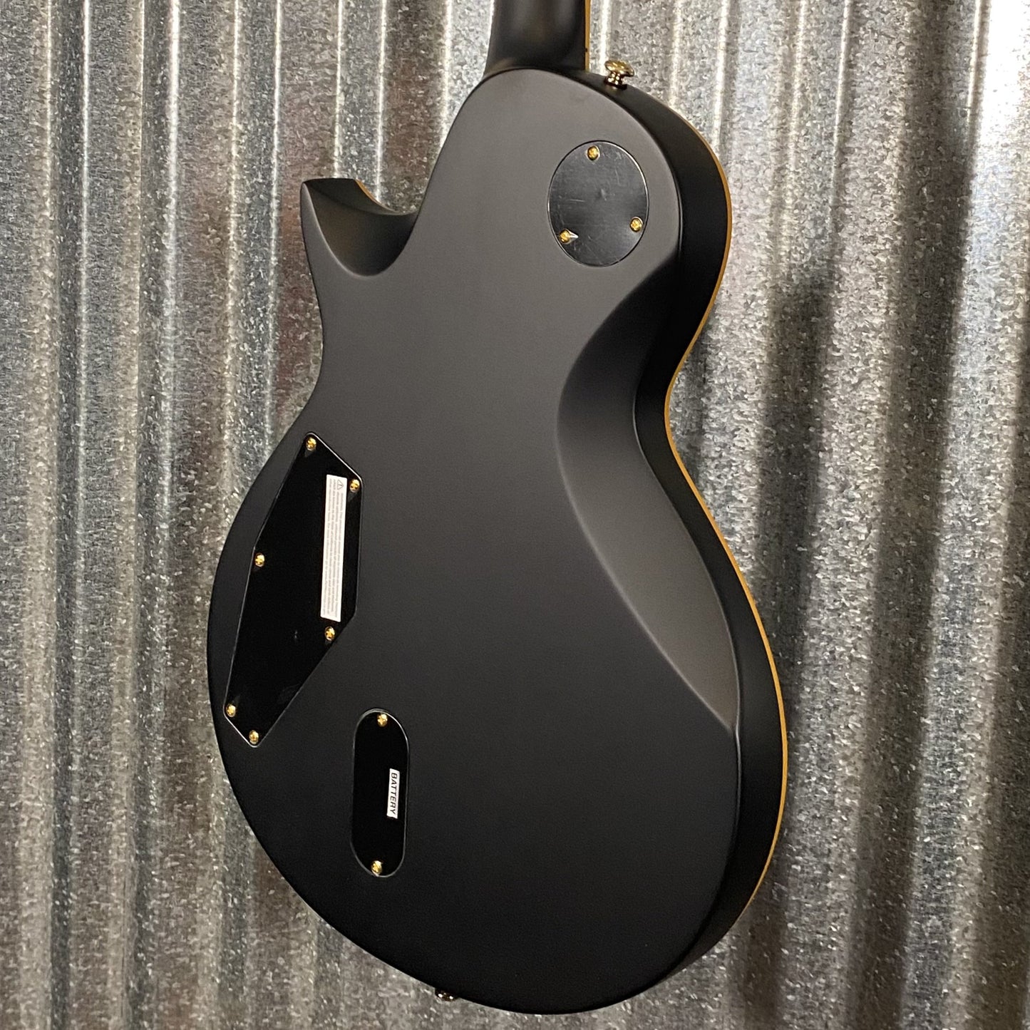 ESP LTD EC-1000 Vintage Black EMG Guitar & Case #0157 Used