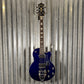 DeArmond M77T Moon Blue Guitar & Bag #8586 Used
