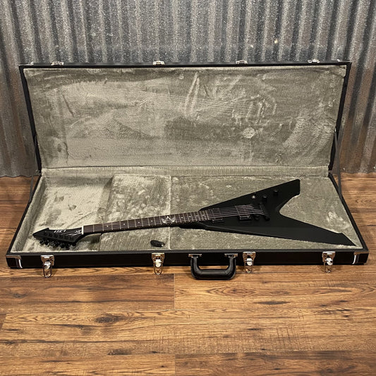 ESP LTD Vulture Jame Hetfield Black Satin Guitar & Case VULTUREBLKS #0779 Used