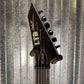 ESP LTD MH-1000B Baritone Black Satin Guitar MH1000BBLKS #0720 Used