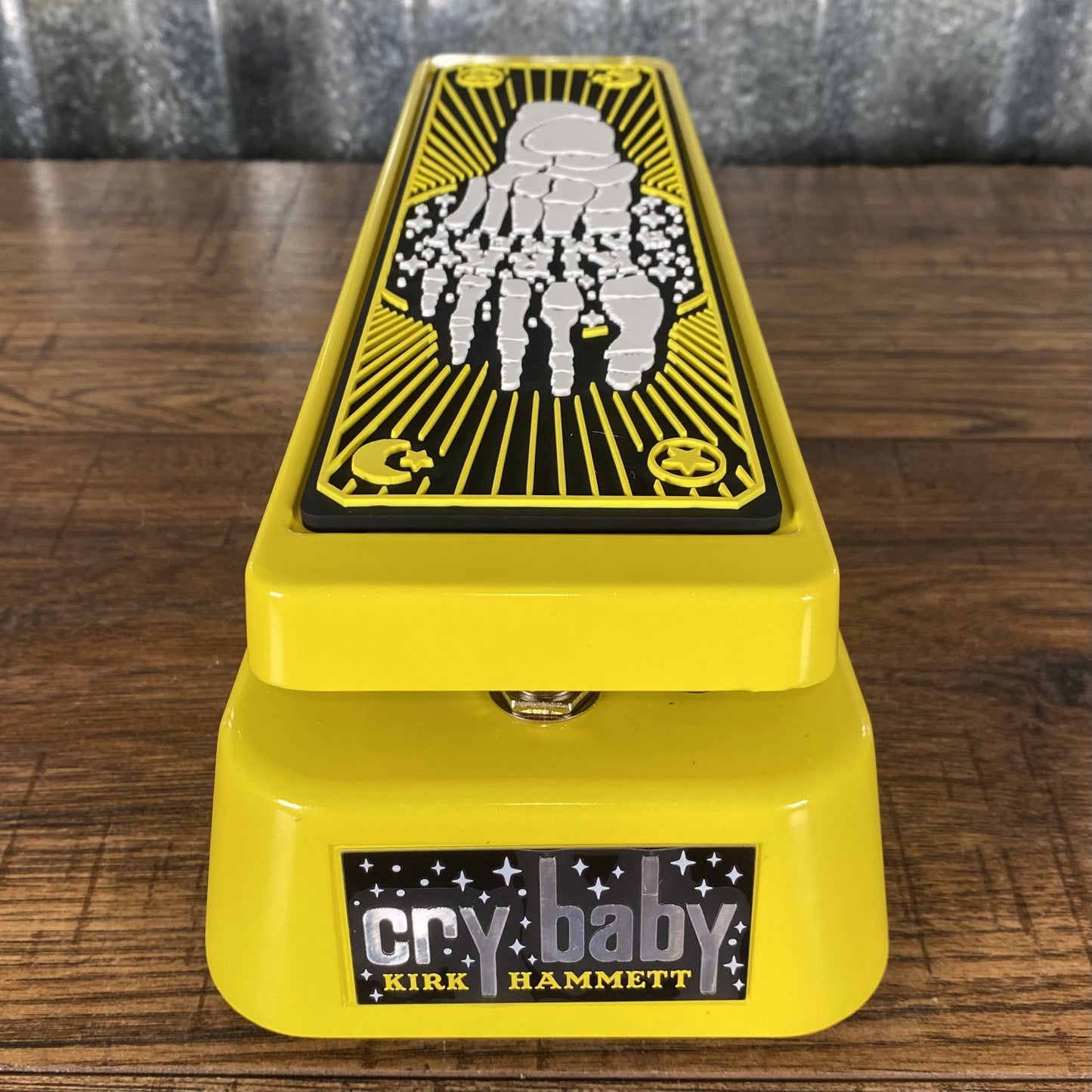 Dunlop KH95Y Kirk Hammett Cry Baby Wah Yellow Sparkle Edition Guitar Effect Pedal