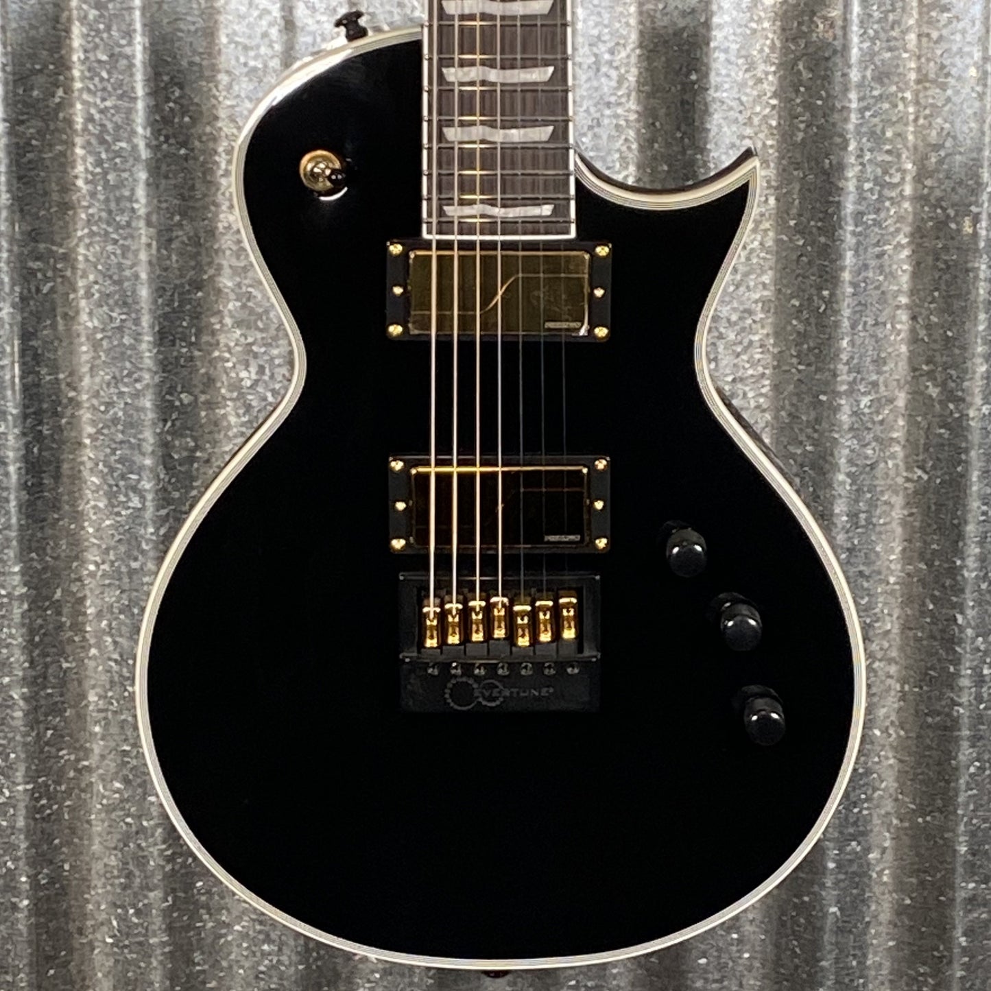 ESP LTD EC-1007B Evertune Baritone 7 String Black Guitar EC1007BETBLK #2054 Used