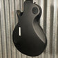 ESP LTD EC-257 7 String Black Satin Guitar & Case EC257BLKS #0360  Used