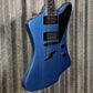 Westcreek Guitars Mirage T Bird Style Dual Humbucker Guitar Blue #0164 Used