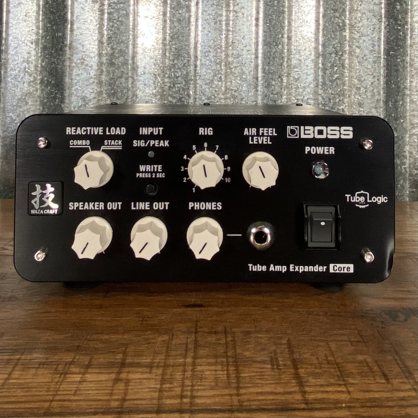 Boss W-TAE Core Waza Tube Amp Expander Core Amplifier Head Reactive Load Box Used