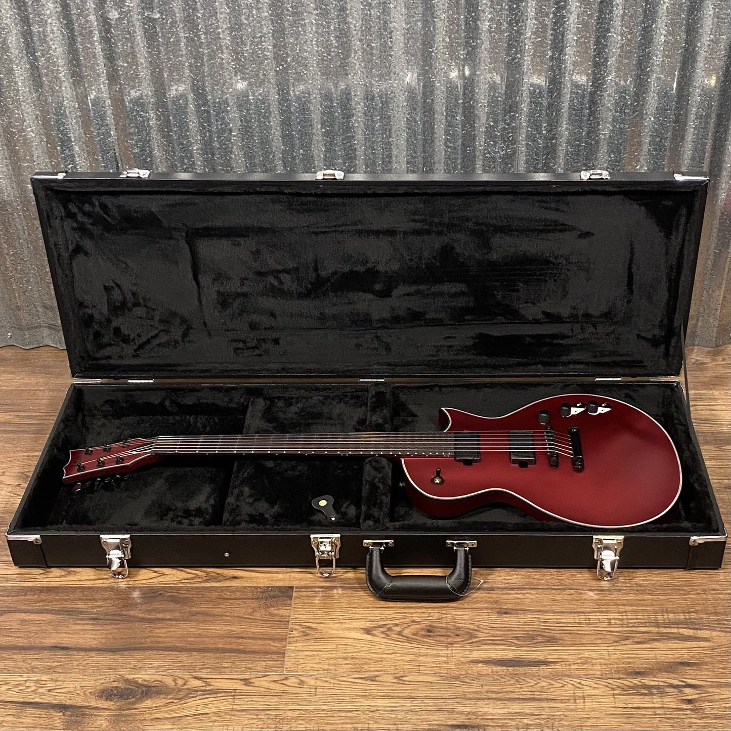 ESP LTD EC-1000 Candy Apple Red Guitar & Case EC1000CARS #0934 Used
