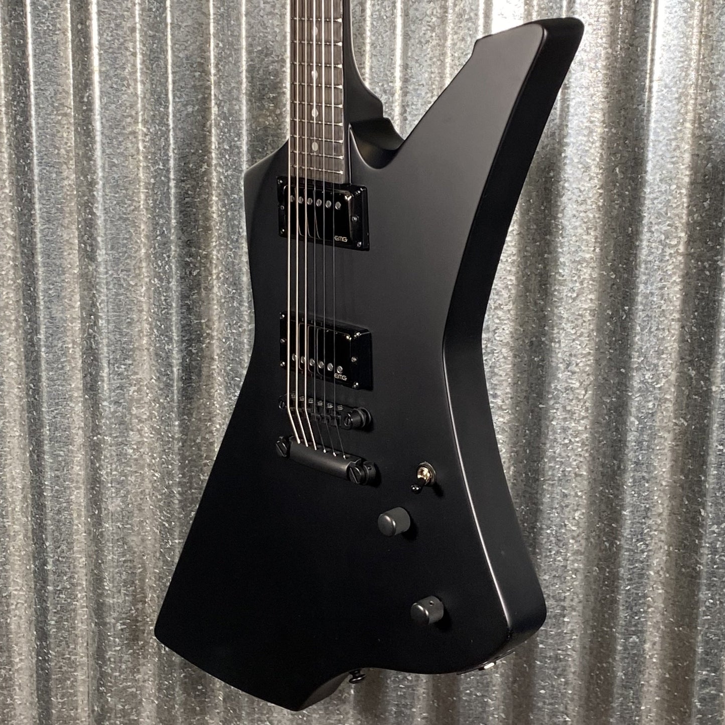 ESP LTD Snakebyte James Hetfield Black Satin Guitar & Case SNAKEBYTEBLKS #1103 Used