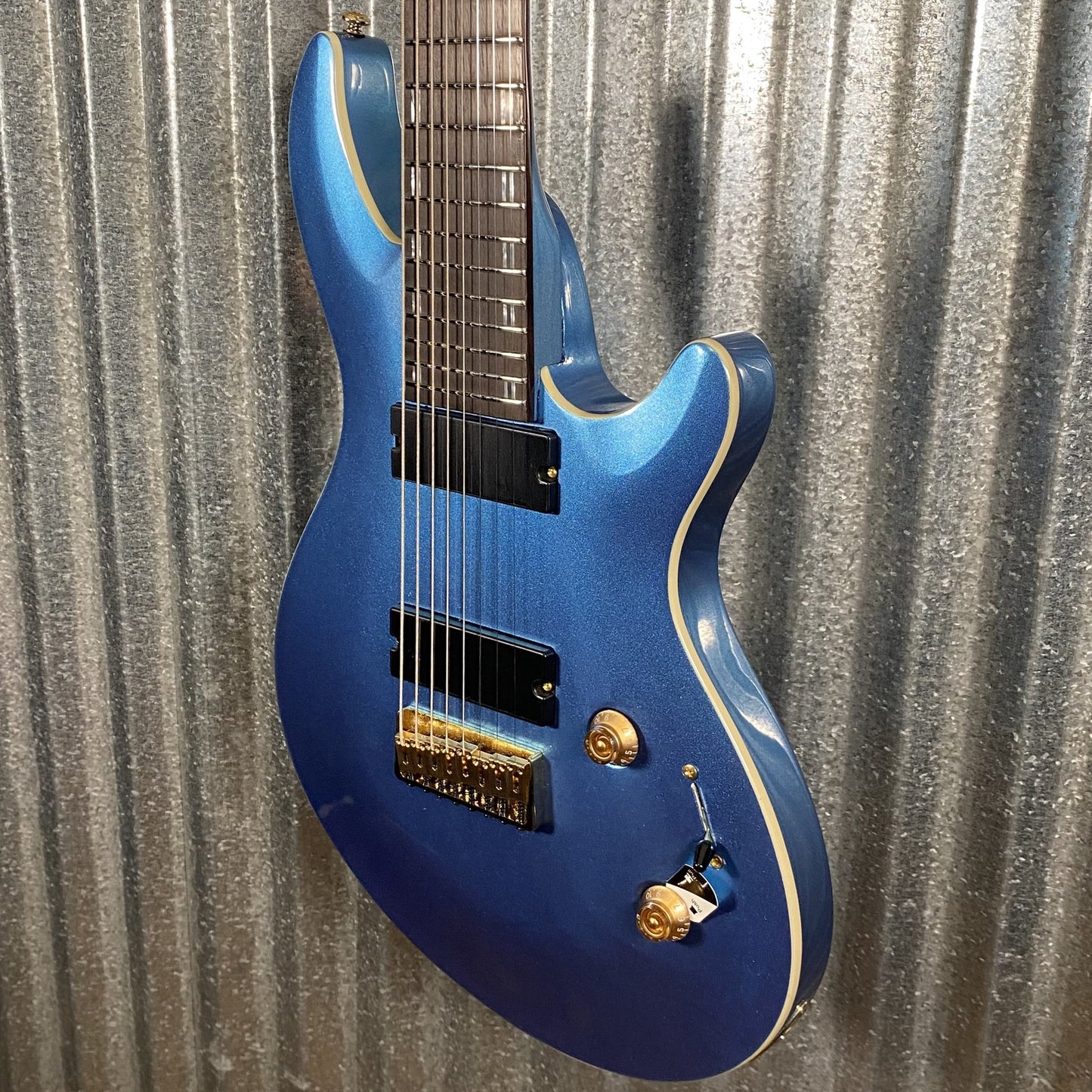 ESP LTD JR-208 Javier Reyes 8 String Pelham Blue Baritone Guitar LJR208PB #0461 Used