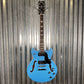 Westcreek Guitars 333 Semi Hollow Body Double Cutaway Blue #0087 Used