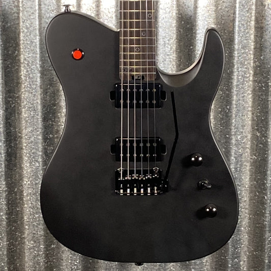 Westcreek Guitars Helyx T Style Dual Humbucker Black Guitar #0092 Used