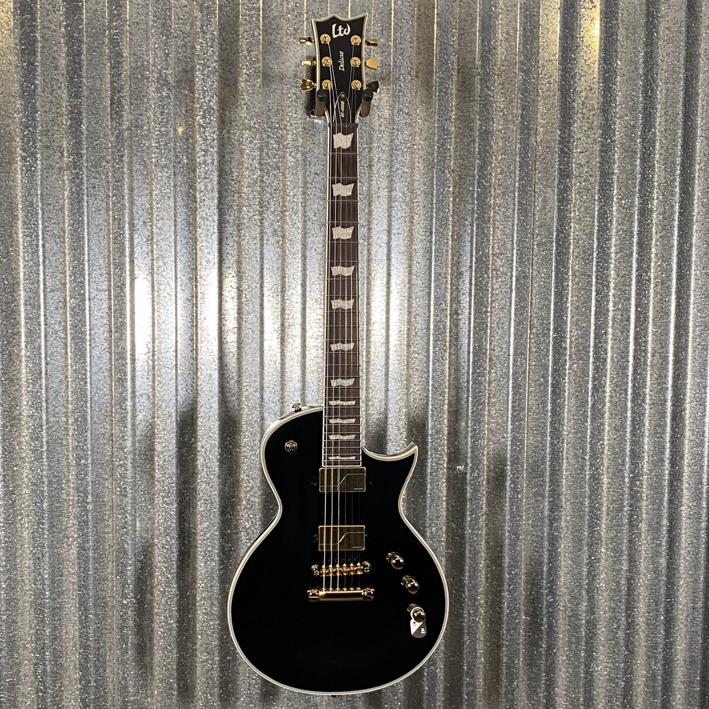 ESP LTD EC-1000 Fluence Black Guitar & Case #0051 Used